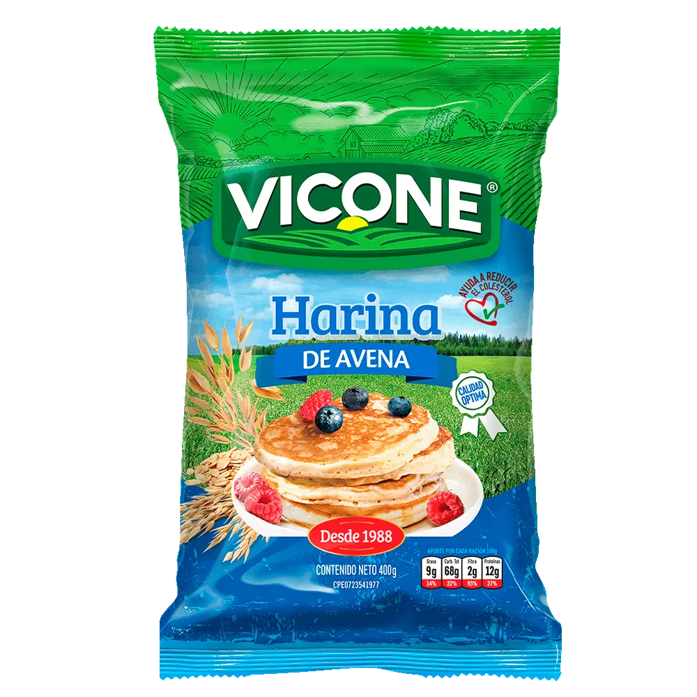 Harina de avena VICONE 400G